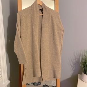 Ann Taylor long sweater coat
